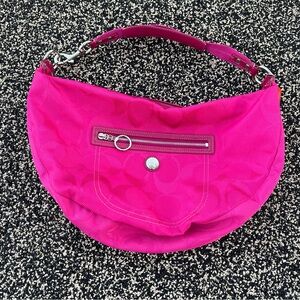 Coach Hot Pink Hobo Bag